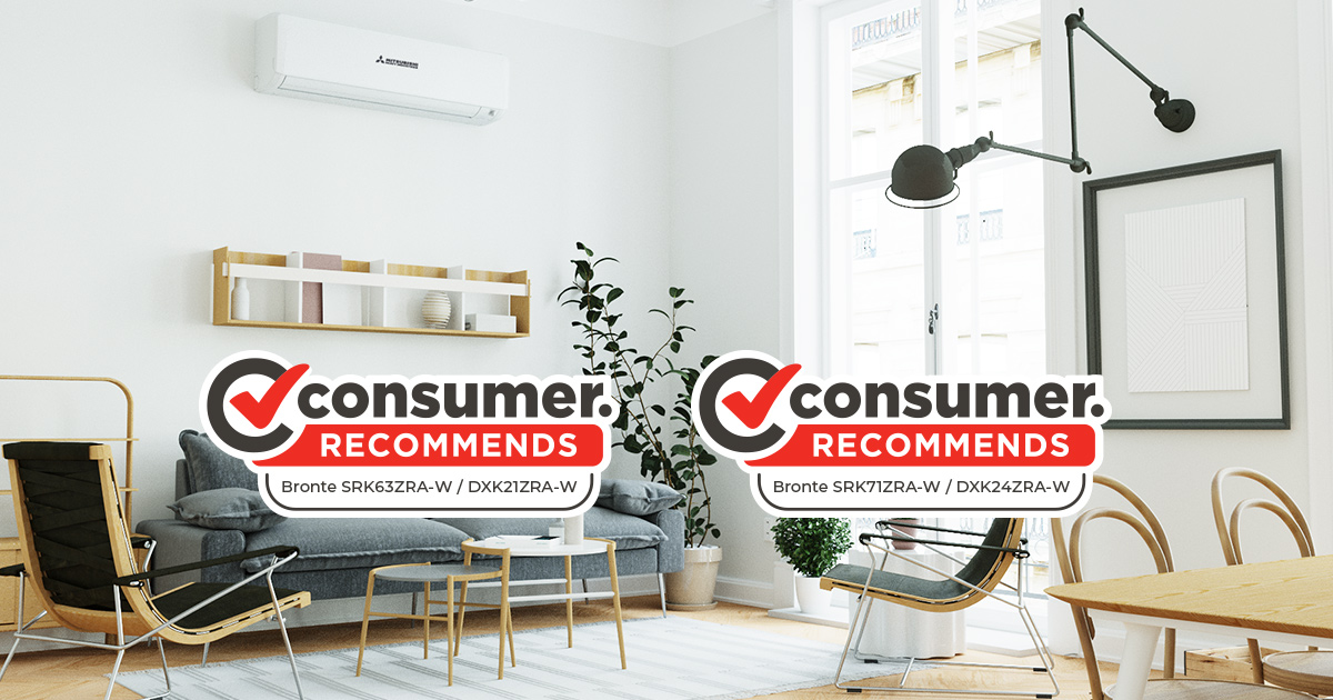 20 MHI Heat Pumps in Consumer's 2024 Review Mitsubishi